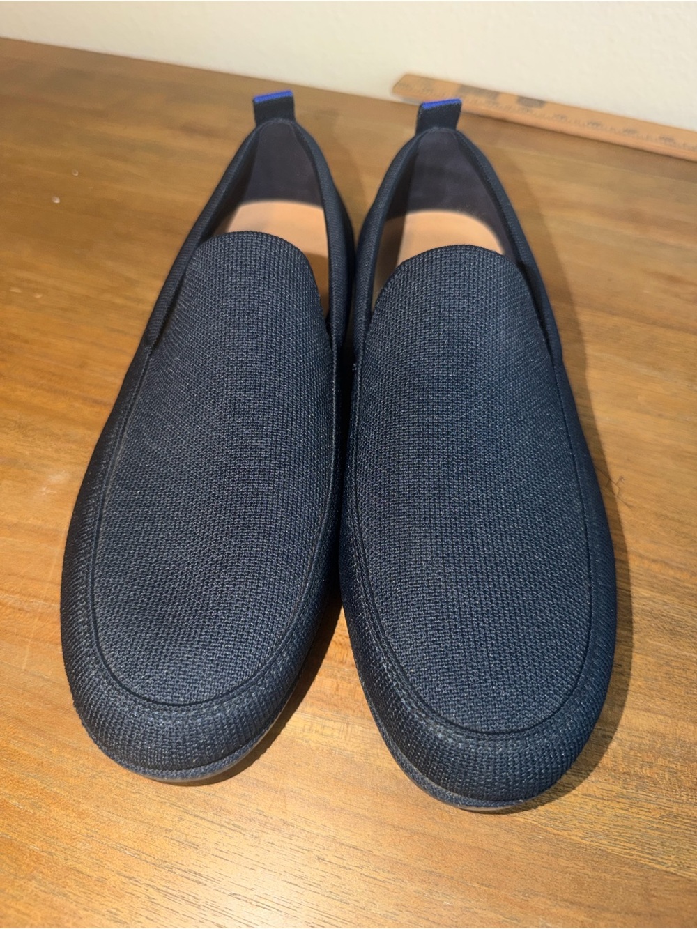 Rothy's Black Men’s Slip-On Loafers